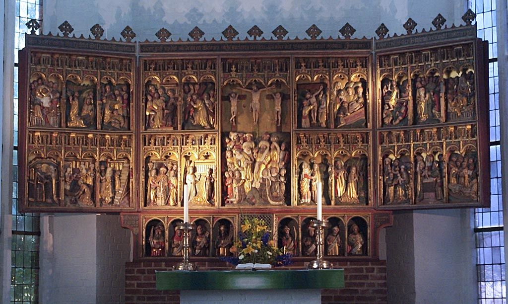 L'autel de la "Nikolaikirche"