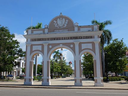 L'arc de triomphe de Cienfuegos, Cuba