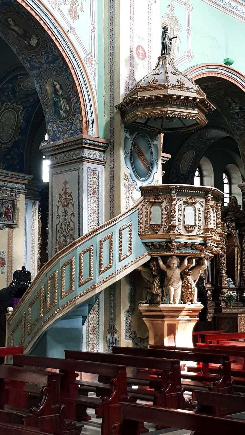 Chaire de l'église Saint Augustin 