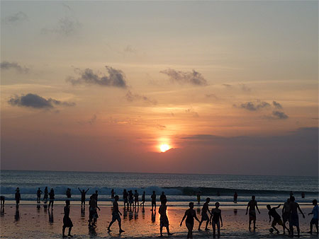 Sunset sur Kuta Beach Sunset sur Kuta Beach