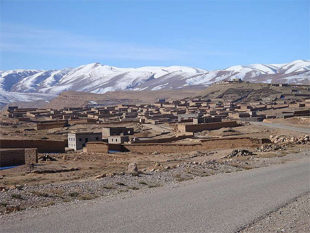 Le Haut Atlas enneigé Le Haut Atlas enneigé