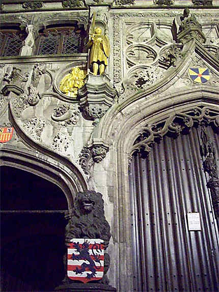 Heiligbloed Basiliek : détail de la façade