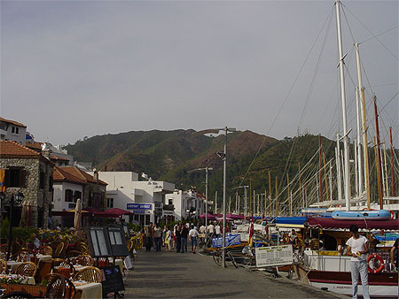 Le port de Marmaris Le port de Marmaris