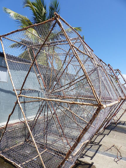 Cage à langoustes à Saint-François 