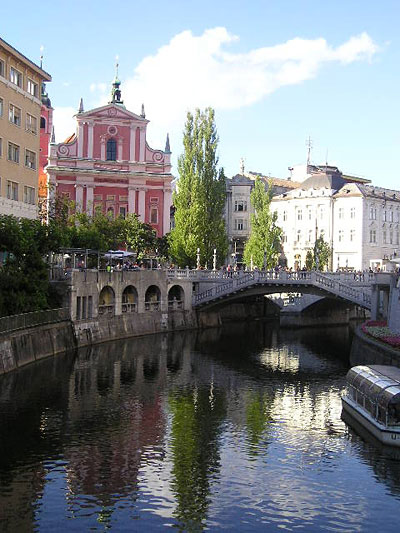 Les 3 ponts de Ljubljana Les 3 ponts de Ljubljana