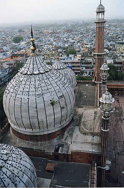 Vue sur la Jama Masjid