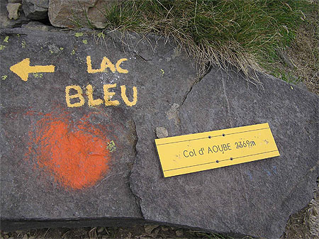 Vers le Lac bleu Vers le Lac bleu