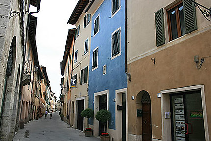 Un dimanche à San Quirico d'Orcia