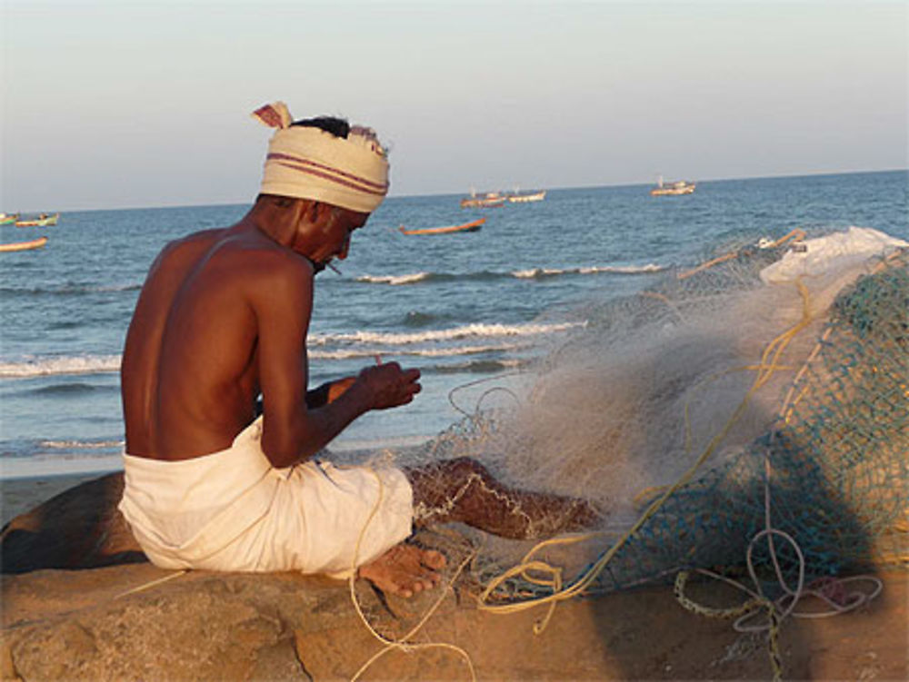 Pêcheur de Tranquebar 