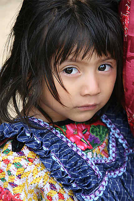 Petite fille du Guatemala 