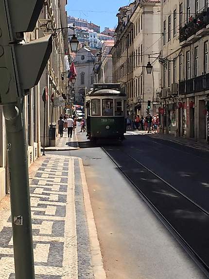 Tramway à Porto