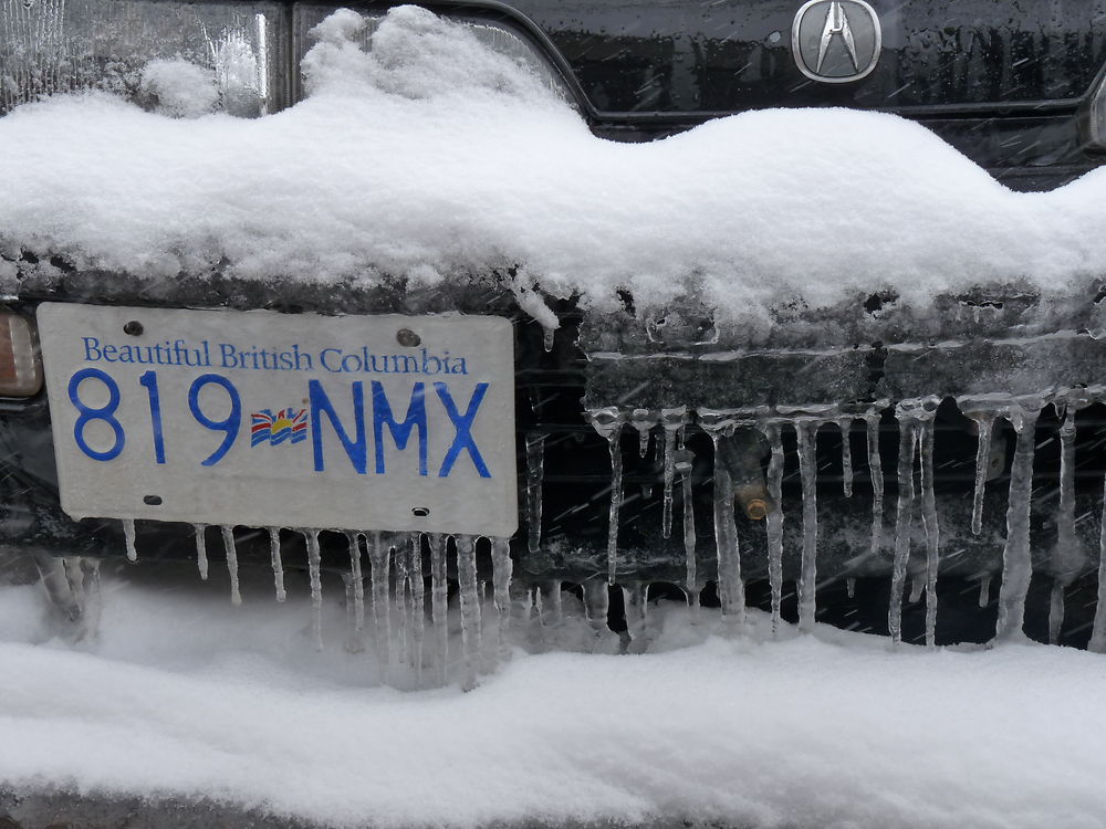 L'hiver à Lethbridge est rude