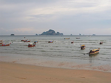 Baie d'Ao Nang à Krabi