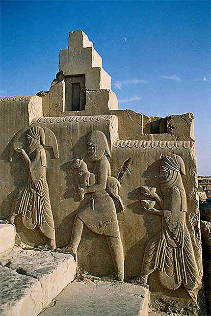 Bas-reliefs à Persepolis
