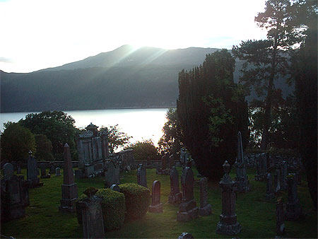 Boleskine cemetary Boleskine cemetary