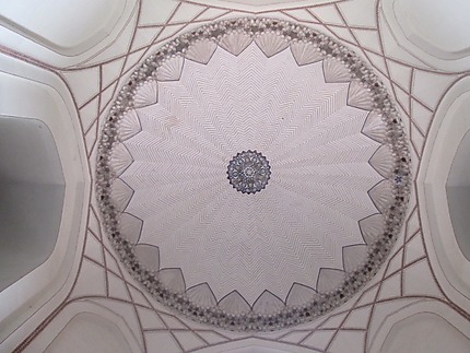 Plafond décoré de la Tombe d'Humayun