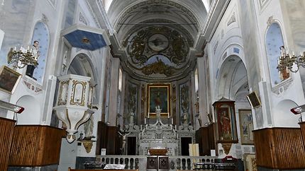 Église Santa Ghjulia à Nonza, Corse