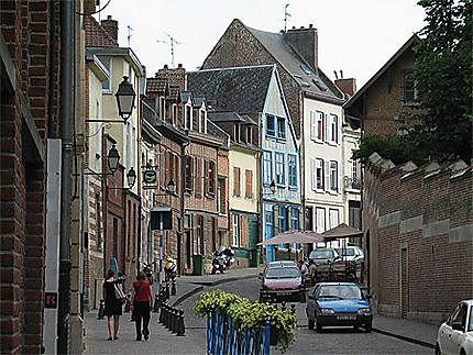 Décor de ruelle à Amiens