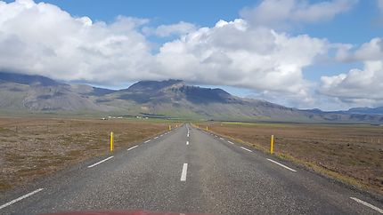 On the road 1, péninsule de Snæfellsnes, Islande
