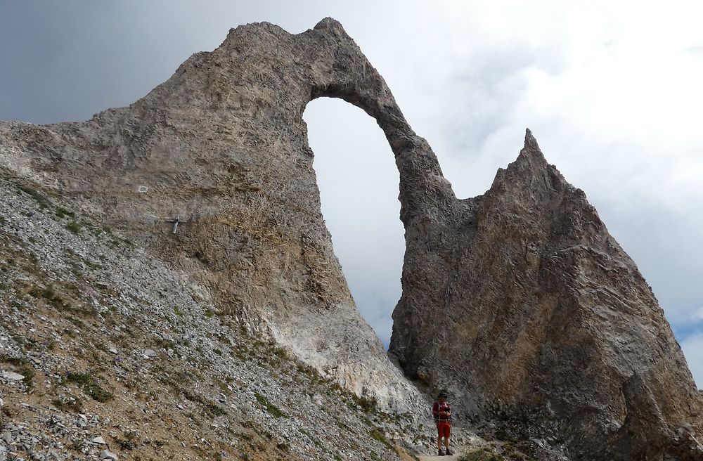 L'Aiguille perçée de Tignes 