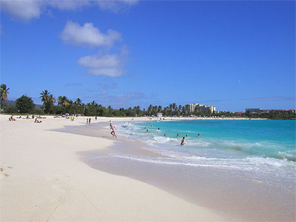 Plage de Mullet Bay