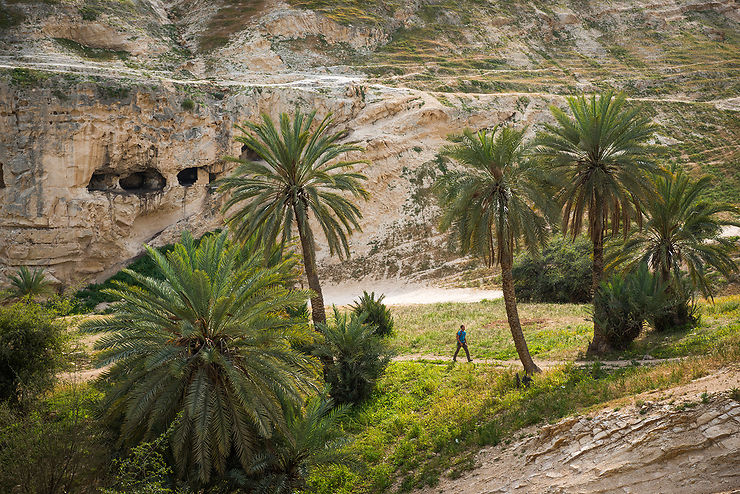 Entrée du Wadi Quelt