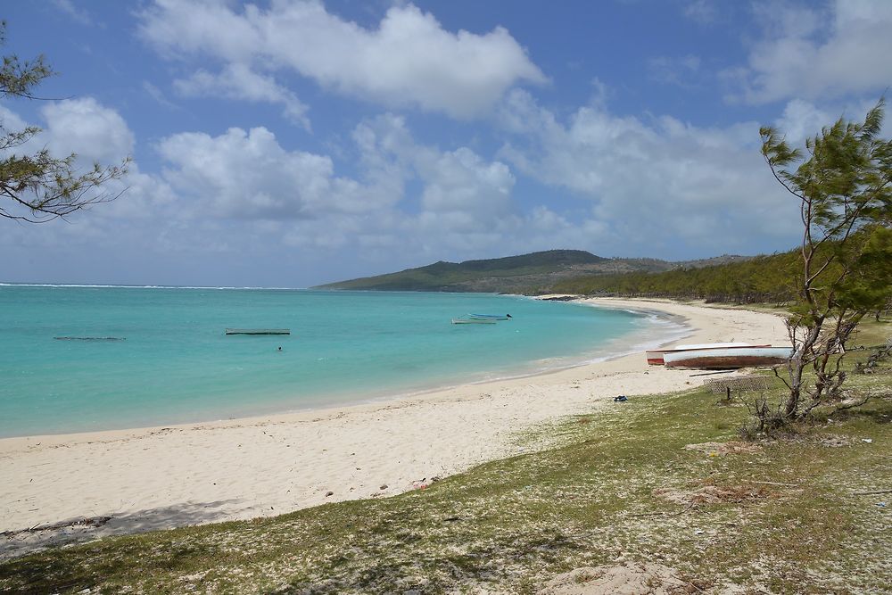 Plage déserte, Nord Est, île Rodrigues 