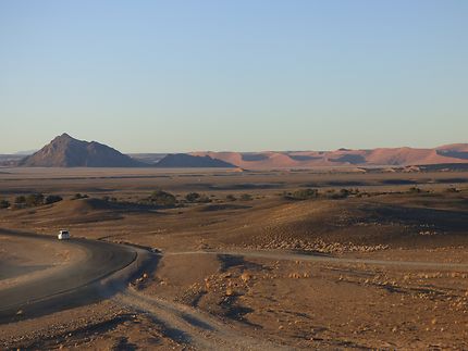 Pistes du désert du Namib