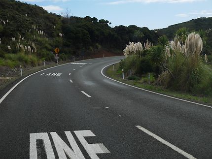 "One lane Bridge", Nouvelle-Zélande