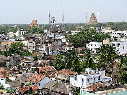 Vue générale de Thanjavur