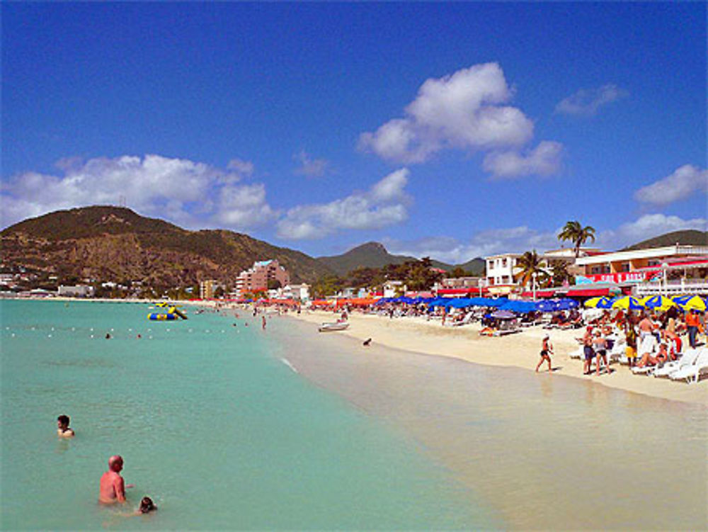 Plage de Philipsburg