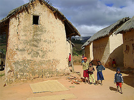 L'atmosphère d'un village malgache