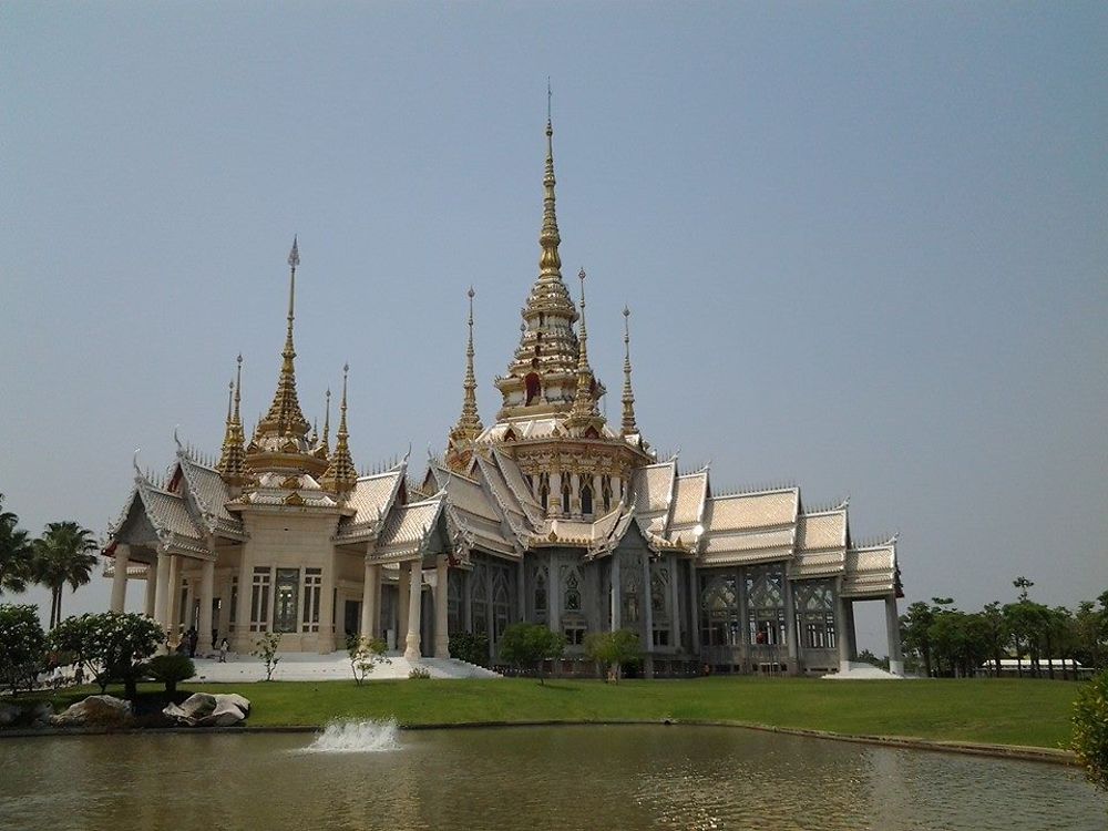 Temple en finition