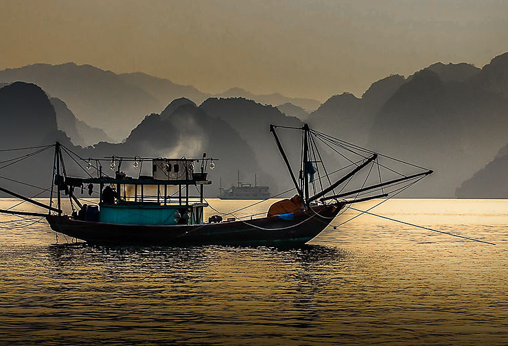 Vietnam - Baie d'Along : nouveau port d'embarquement pour les visites en bateau 