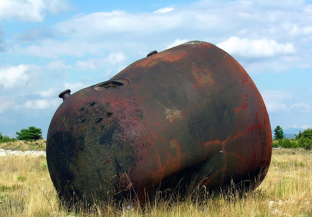 Guérite abandonnée