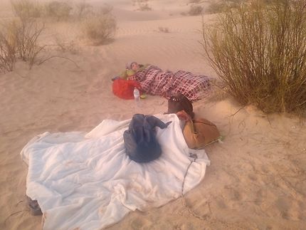 Dortoir au désert de Douz