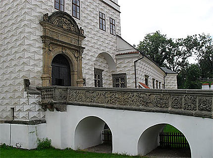 Entrée du château de Pardubice