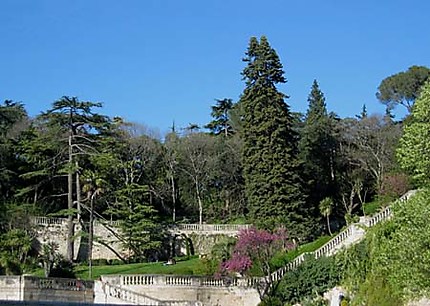 Nîmes, les jardins de la Fontaine