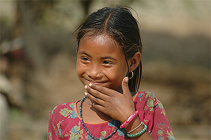 Jeune fille népali