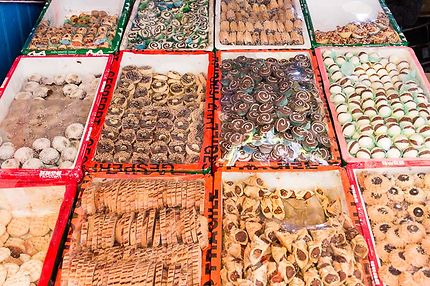 Essaouira, Souk Jdid, Assortiments de biscuits