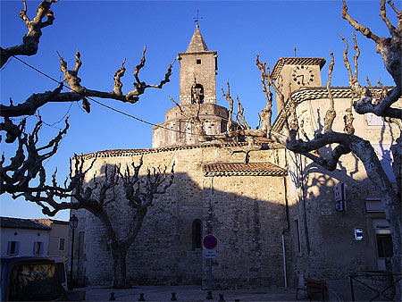St-Just d'Ardèche, les 2 clochers