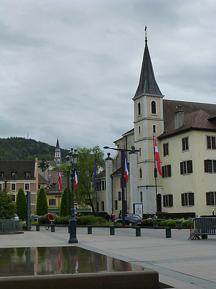 Près de la mairie d'Annecy