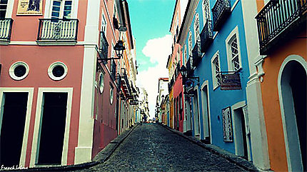 Les rues colorées de Salvador