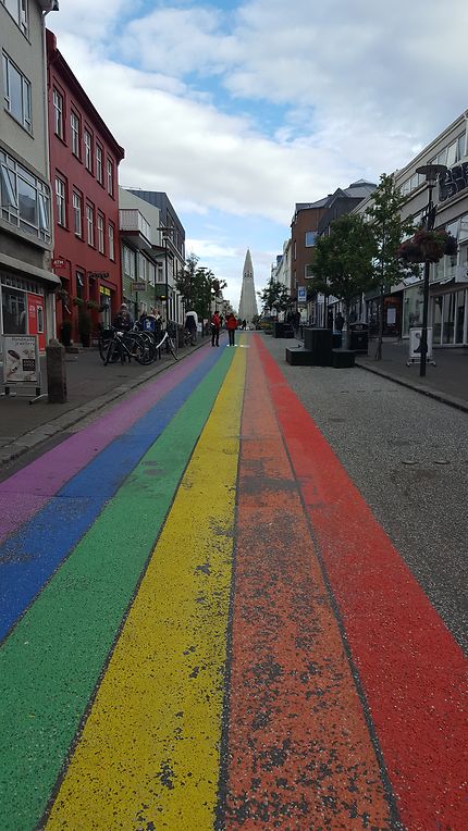 Multicolor à Reykjavík, Islande