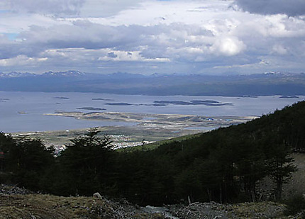 Ushuaia vue depuis le glacier Martial