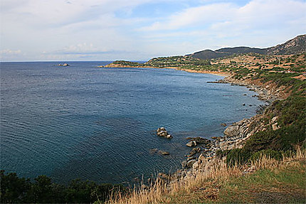 Une baie à Villasimius
