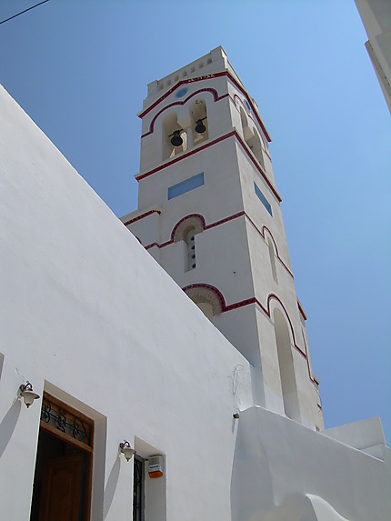 Eglise colorée à Amorgos