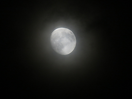 Pleine lune en Gaspésie