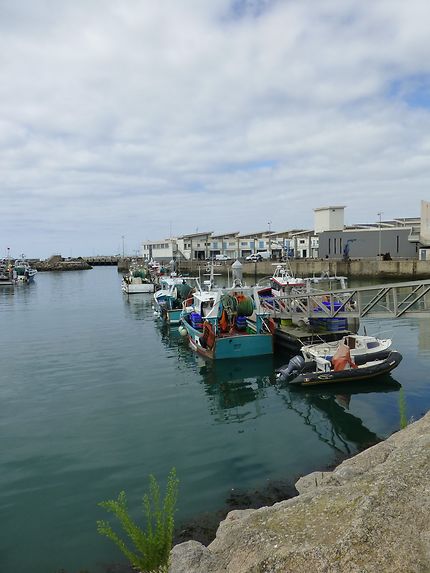 Petits bateaux de pêche à La Turballe