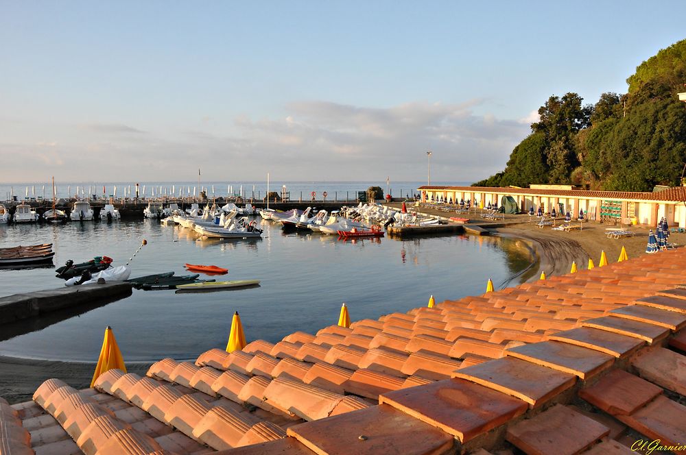 Plage privée à Castiglioncello